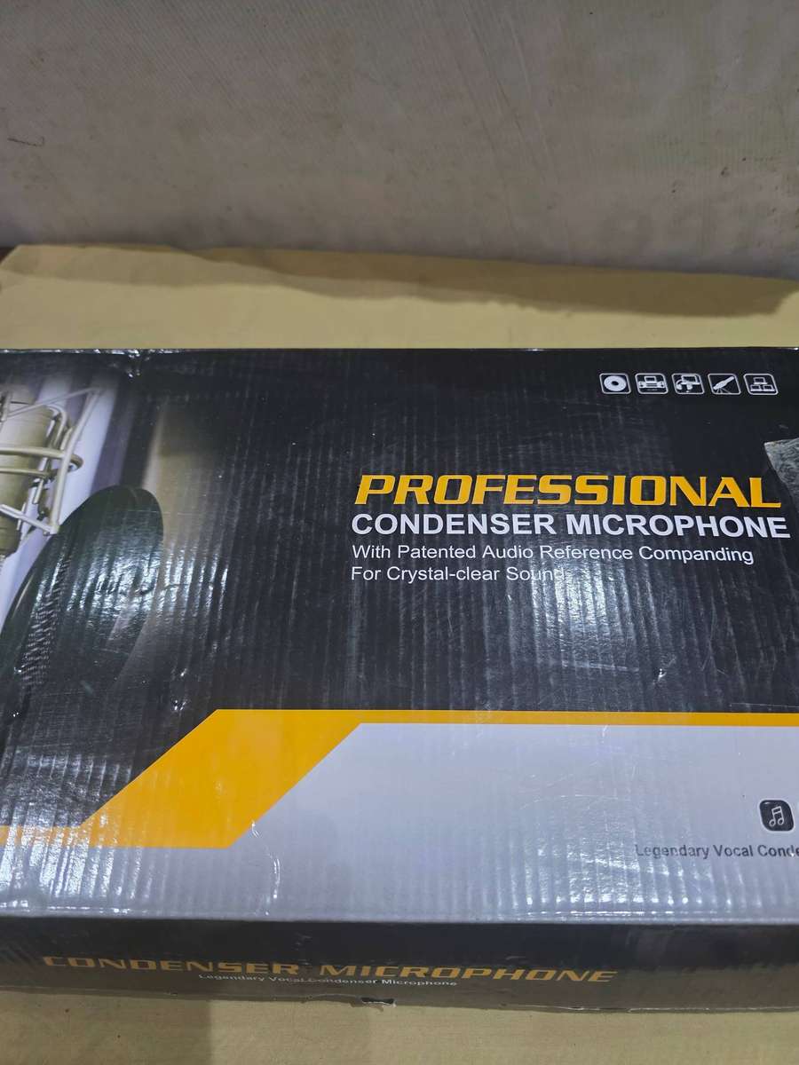 PROFESSIONAL BROADCASTING AND RECORDING MICROPHONE