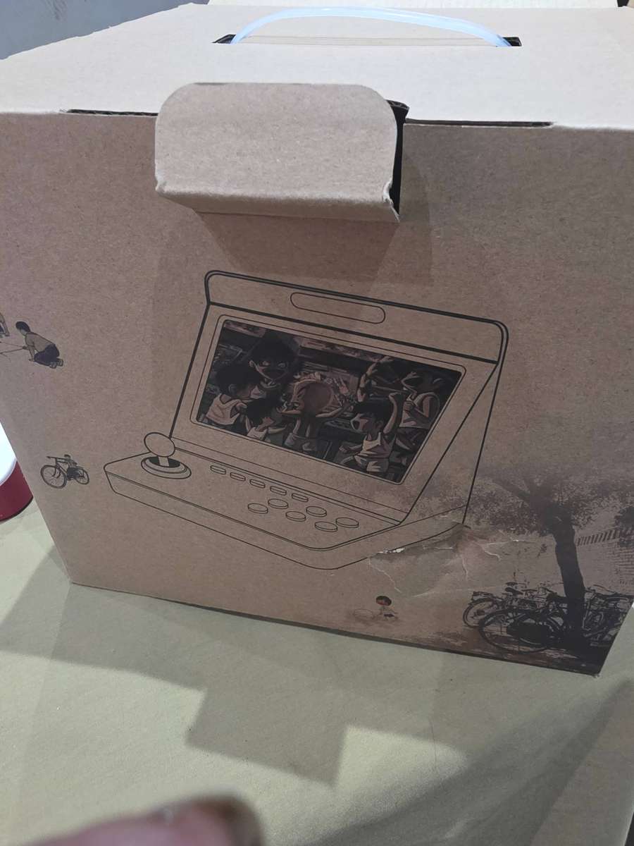 MINI ARCADE MACHIME WITH BUILT IN GAMES