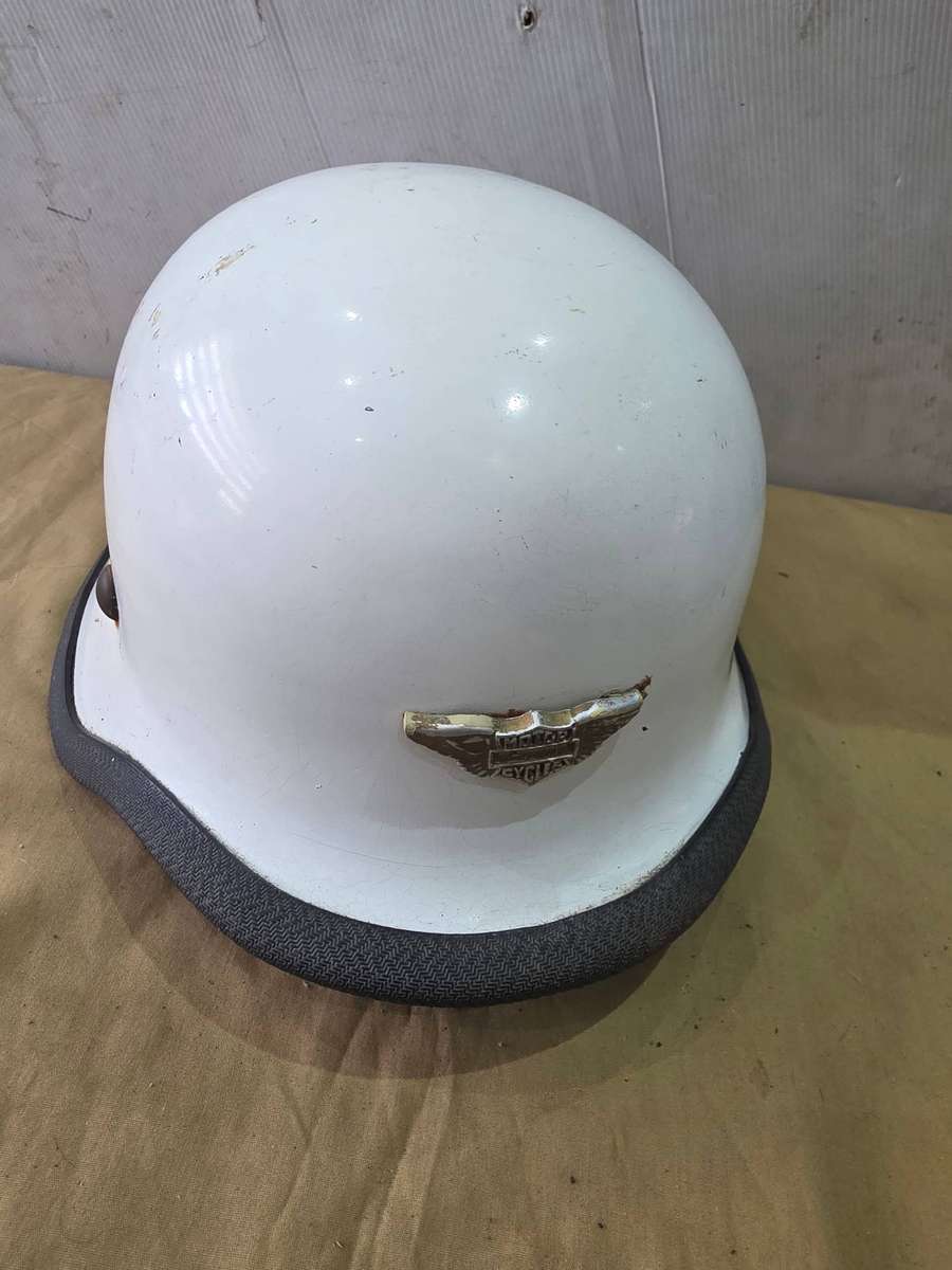VINTAGE ORIGINAL HARLEY DAVIDSON 100TH ANNIVERSARY HELMET