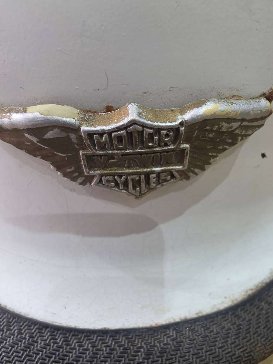 VINTAGE ORIGINAL HARLEY DAVIDSON 100TH ANNIVERSARY HELMET