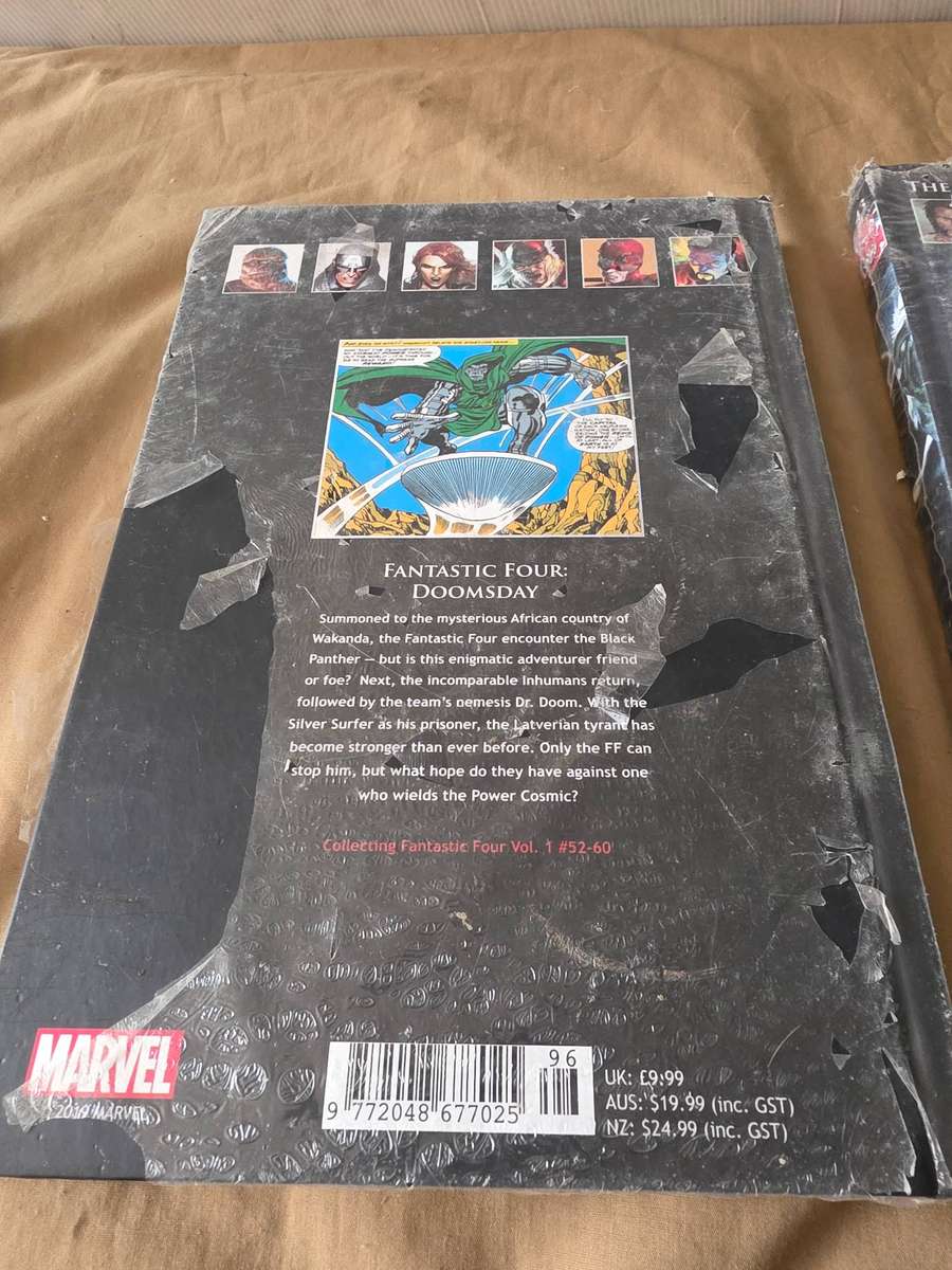 MARVEL SUPERHEROES HARDCOVER COMIC (FANTASTIC FOUR_DOOMSDAY)