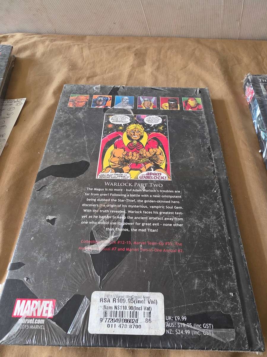 MARVEL SUPERHEROES HARDCOVER COMIC (WARLOCK)