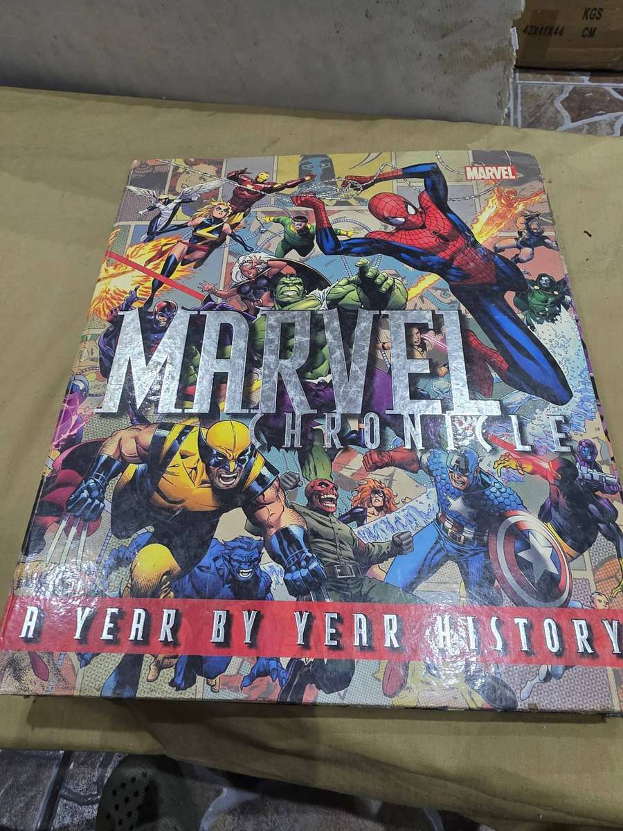 MARVEL CHRONICLE A YEAR BY YEAR HISTORY BOOK(HARDCOVER)UNUSED-1939 TO 2007