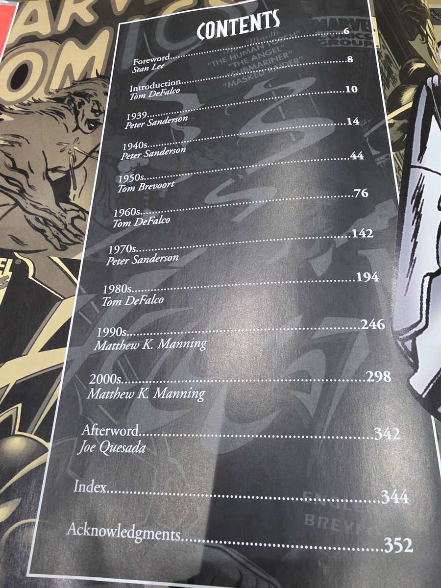 MARVEL CHRONICLE A YEAR BY YEAR HISTORY BOOK(HARDCOVER)UNUSED-1939 TO 2007