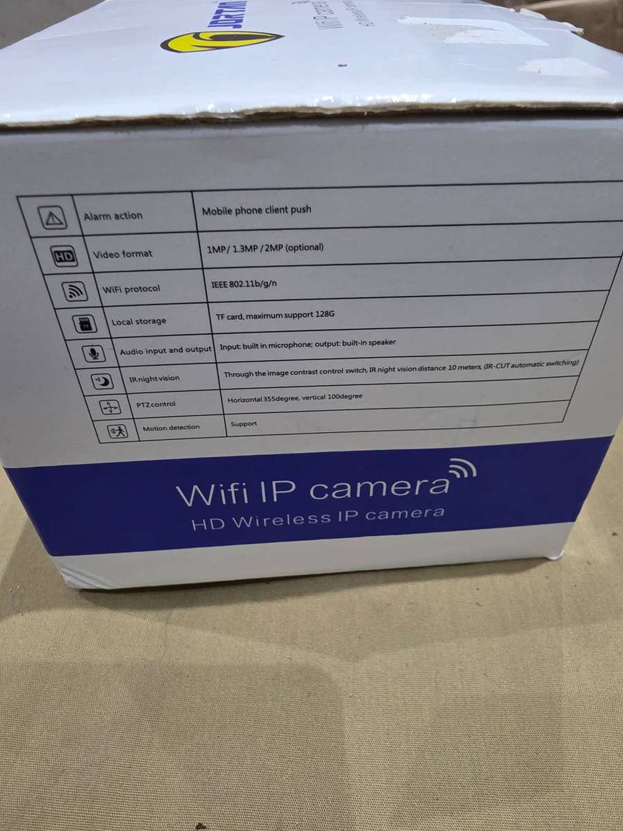 HD WIRELESS IP CAMERA