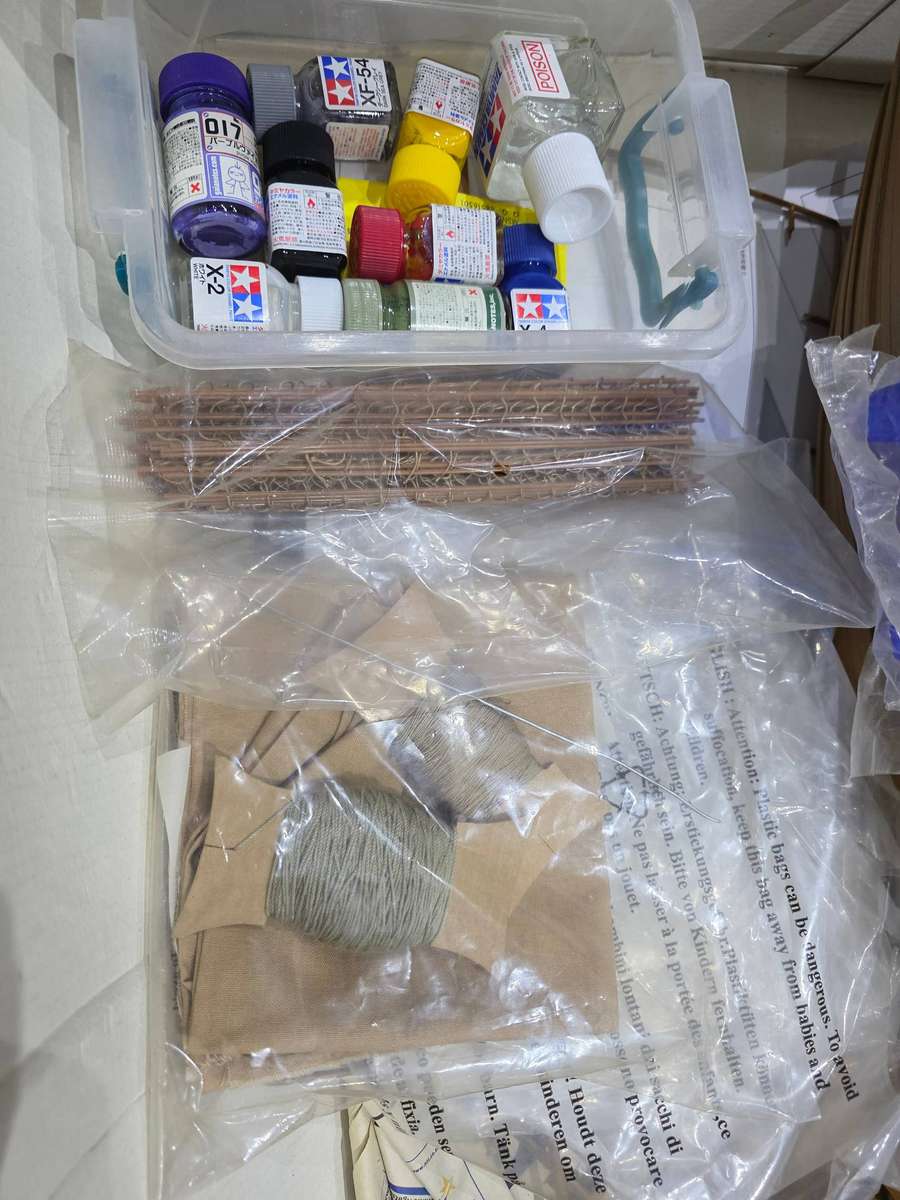 CHINESE Q405-1430 MI.G DYNASTY CHENGHO SAILSHIP TO BUILD(60CM LENGTH)