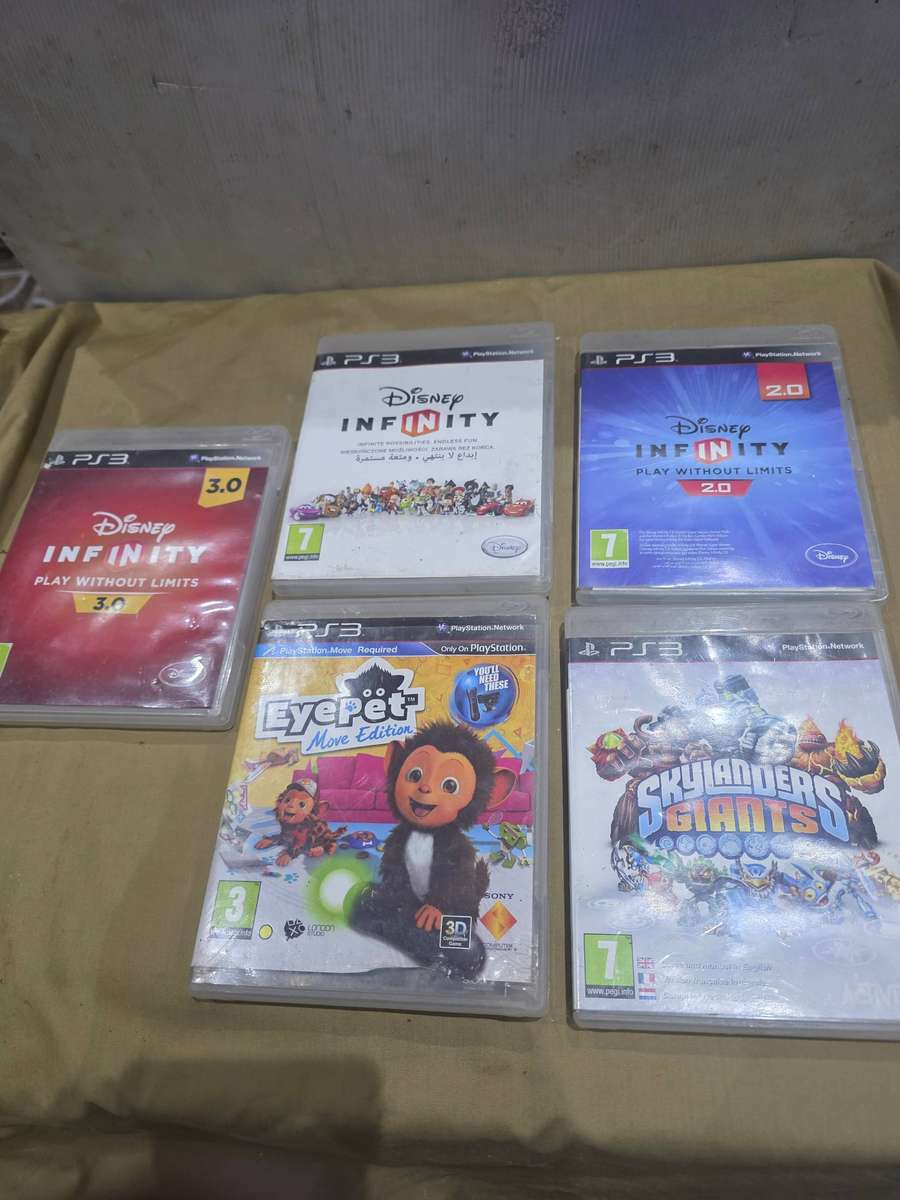 5 X PLAYSTATION 3 GAME DISCS