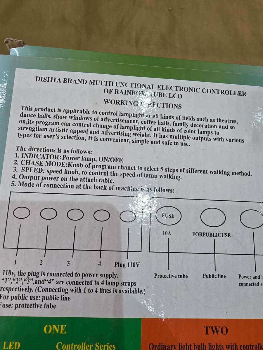 NEON PROCEDURE CONTROLLER PD