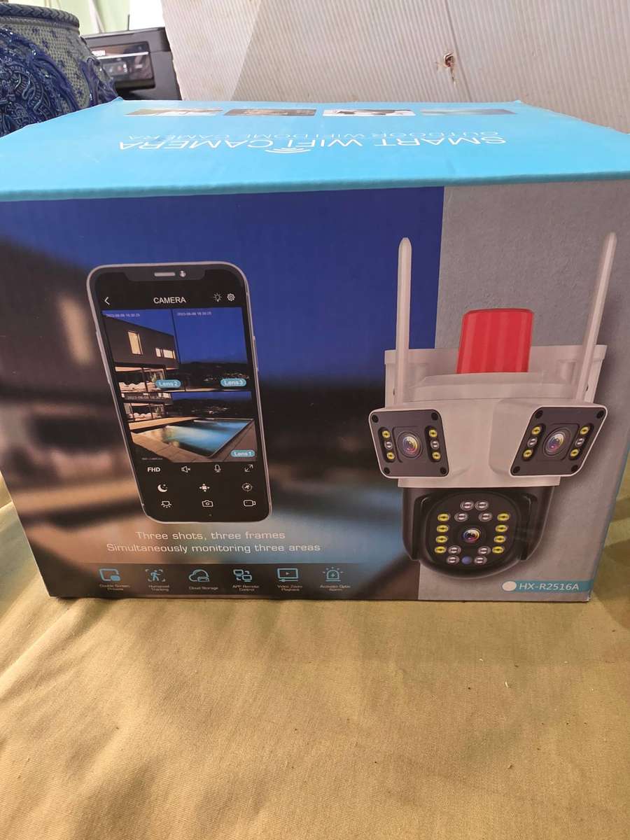 SMART OUTDOOR WIFI DOME CAMERA