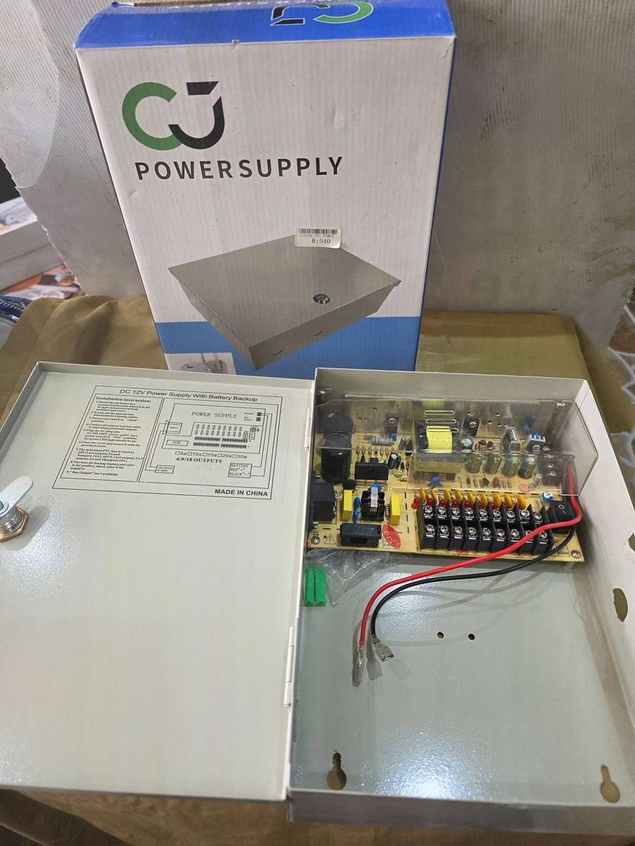 12V POWER SUPPLY WITH BATTERY BACKUP