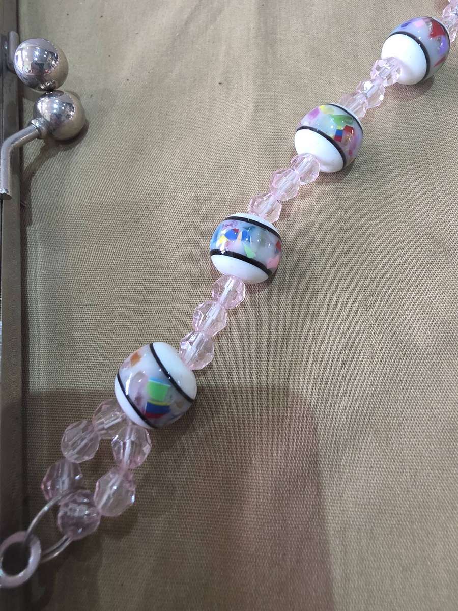 VINTAGE SATIN SEQUENCE LADIES CLUTCH BAG