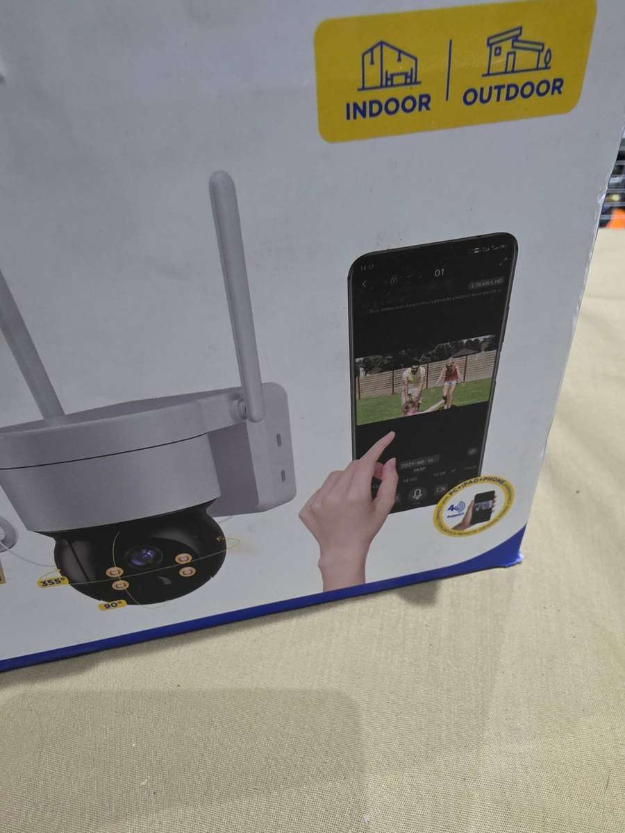 SOLAR SMART IP WIFI CAMERA (INDOOR/OUTDOOR)