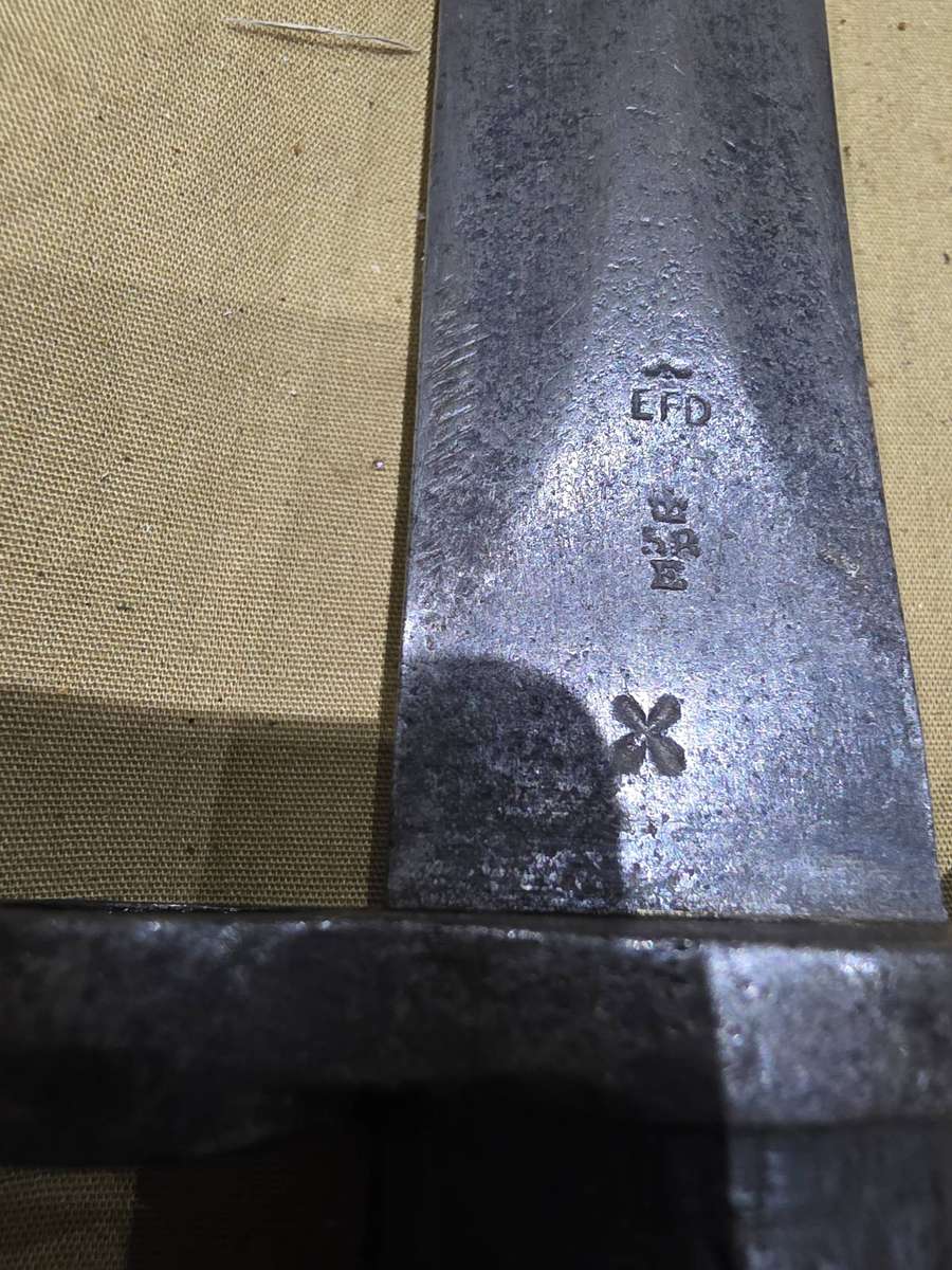 OLD MILLITARY BAYONET-SEE MARKINGS