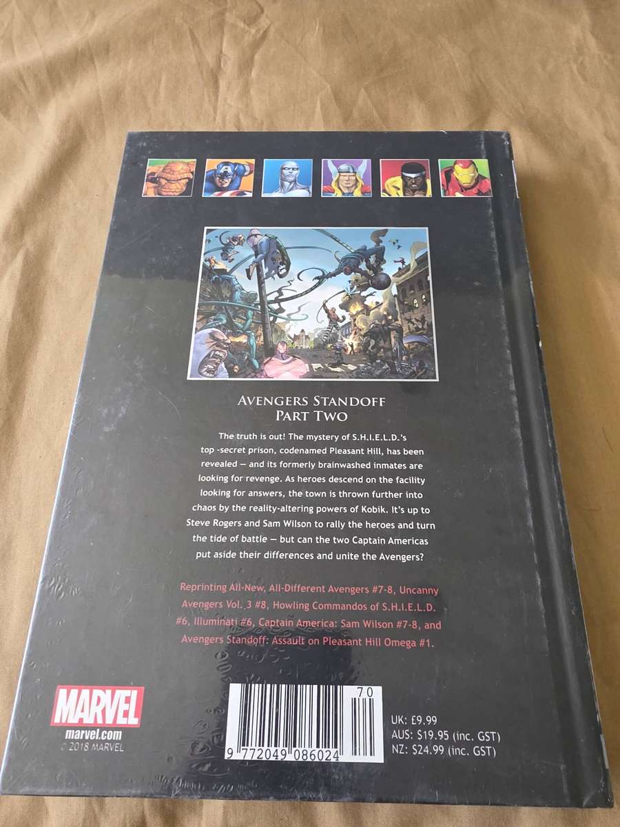 MARVEL SUPERHEROES HARDCOVER COMIC (AVENGERS STANDOFF)