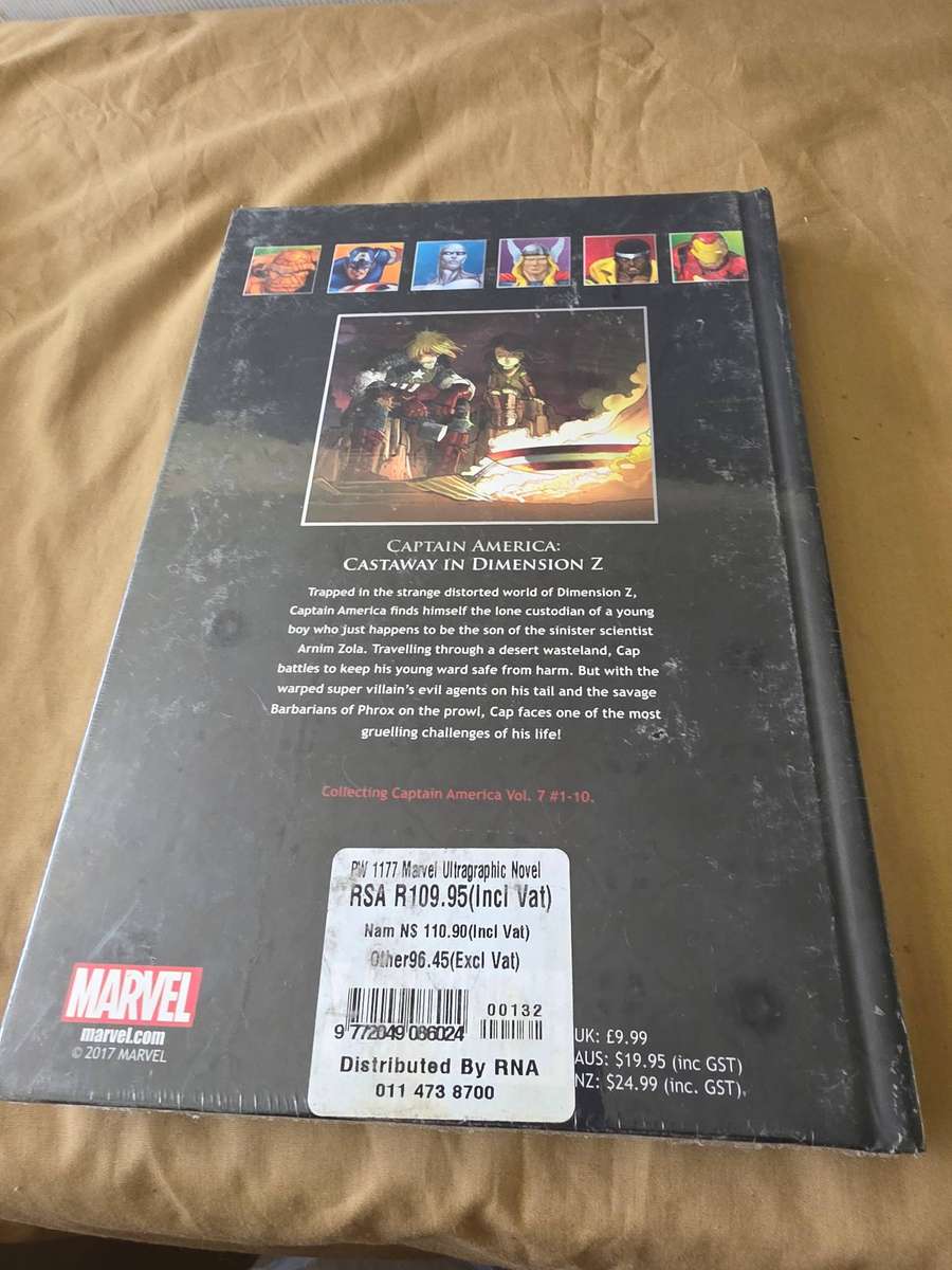 MARVEL SUPERHEROES HARDCOVER COMIC (CAPTAIN AMERICA)