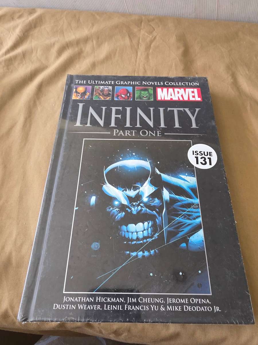 MARVEL SUPERHEROES HARDCOVER COMIC (INFINITY) PART ONE