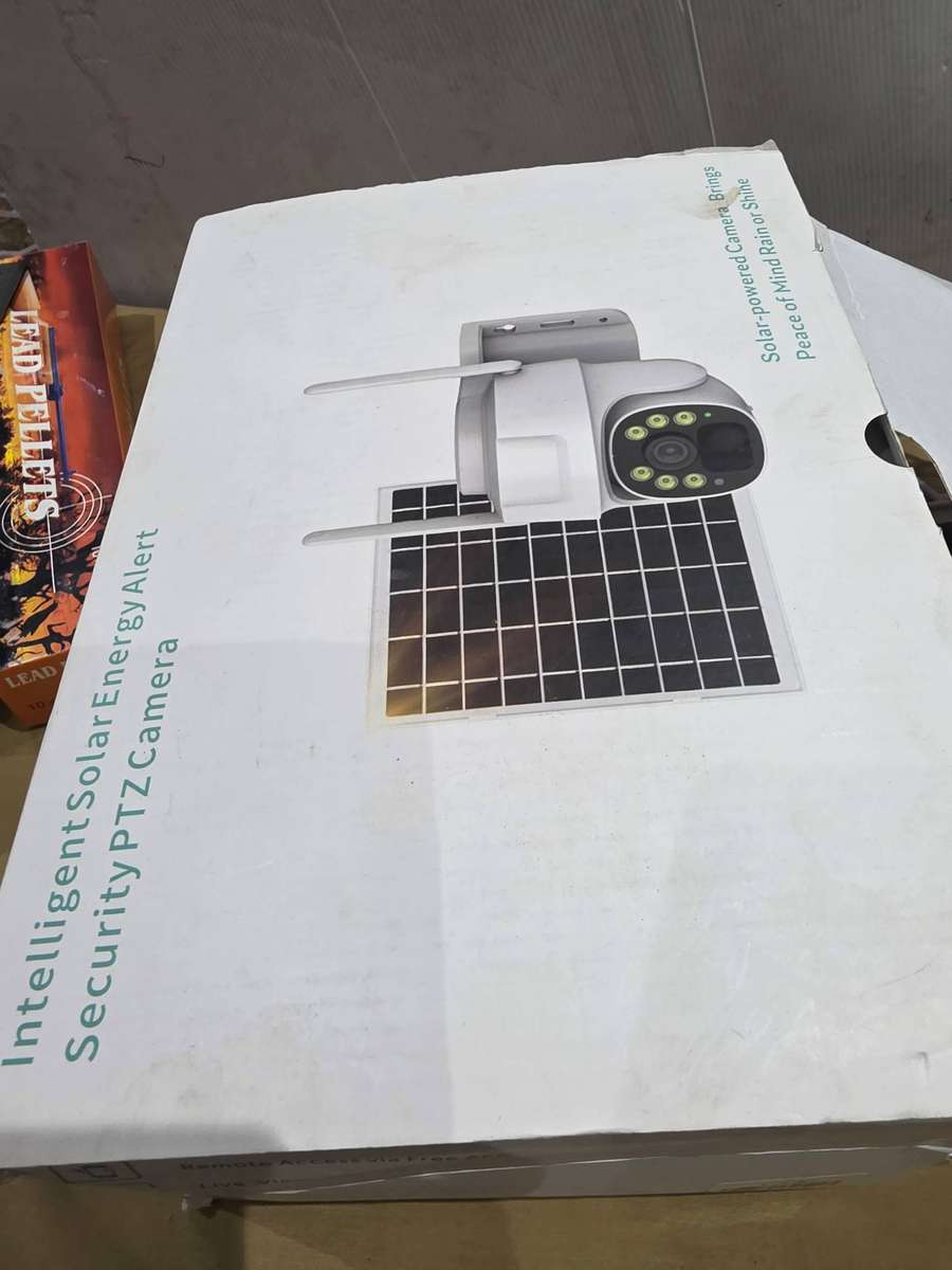 INTELLIGENT SOLAR ENERGY ALERT PTZ SECURITY CAMERA