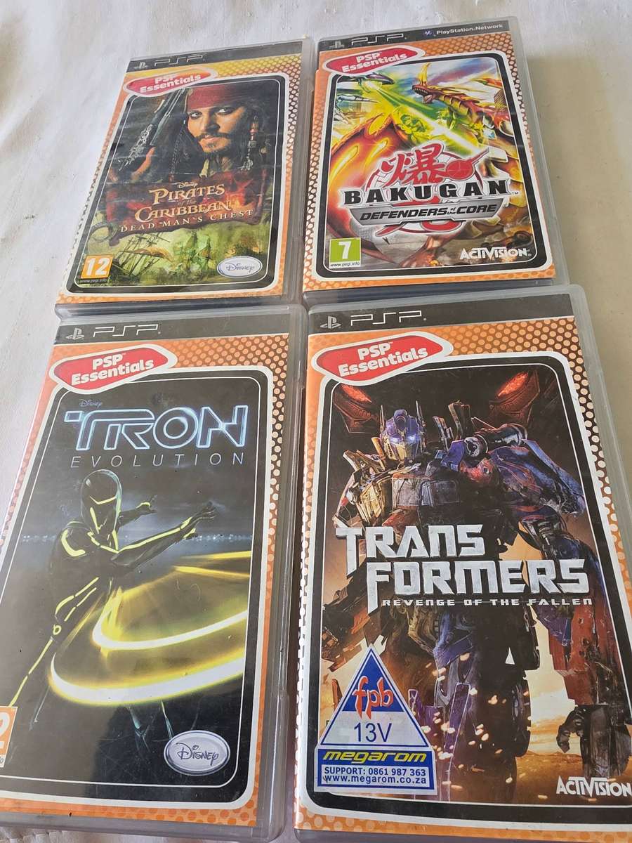 5 x PSP GAME DISCS -SEE DESCRIPTION