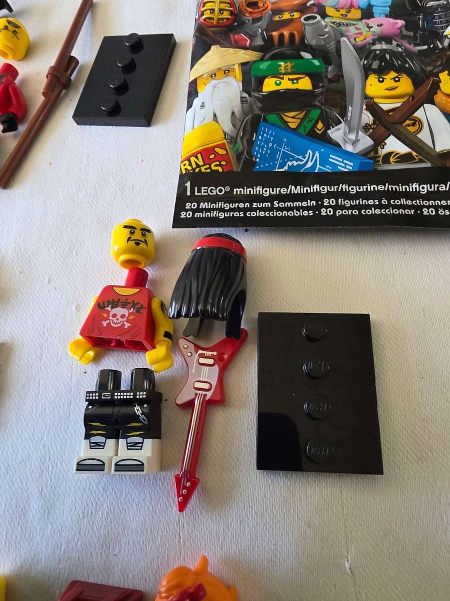 5 X LIMITED EDITION THE NINJAGO MOVIE LEGO MINFIGURES