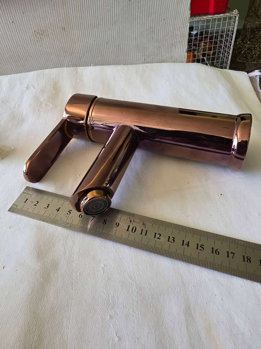 MIXER FAUCET,STAINLESS STEEL-BRONZE LOOK