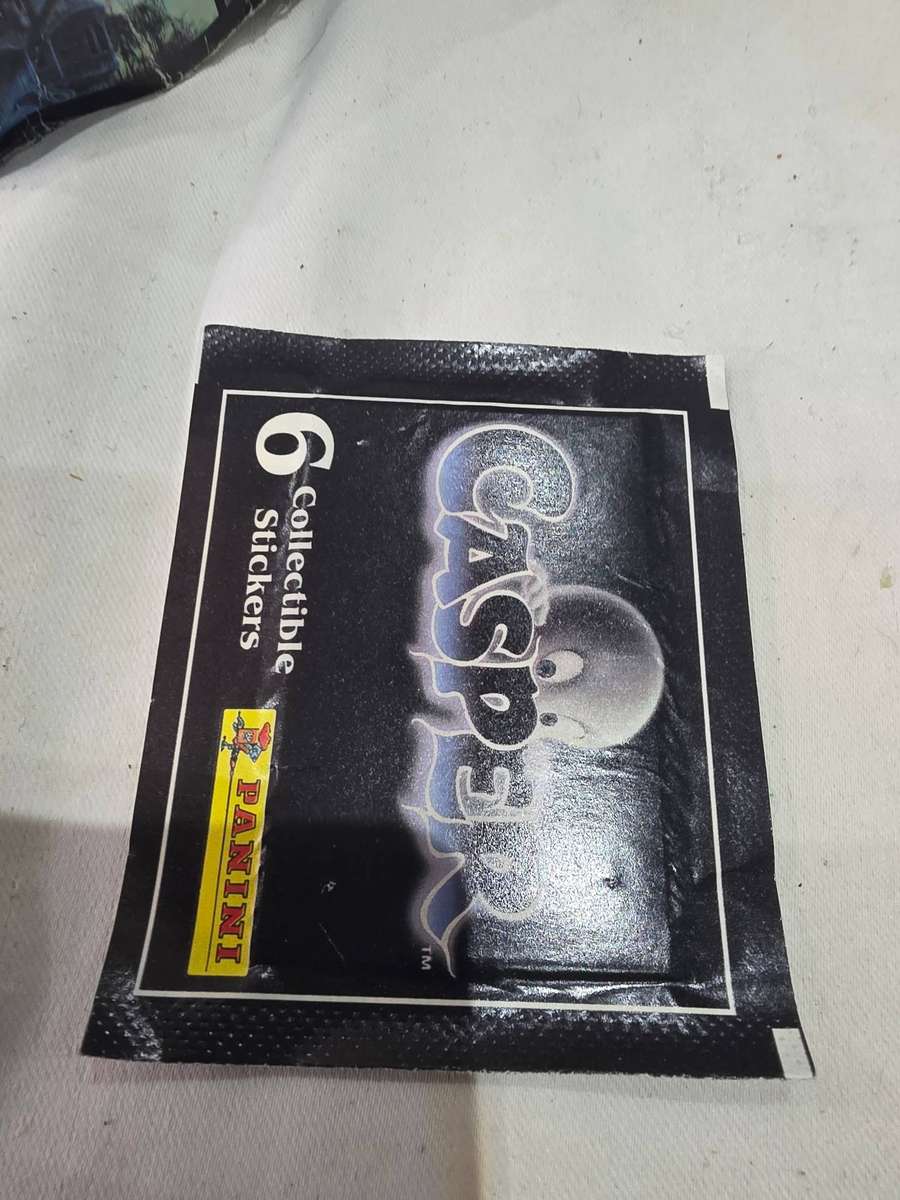 BOX OF 50 CASPER THE FRIENDLY GHOST COLLECTABLE STICKERS(300 STICKERS)