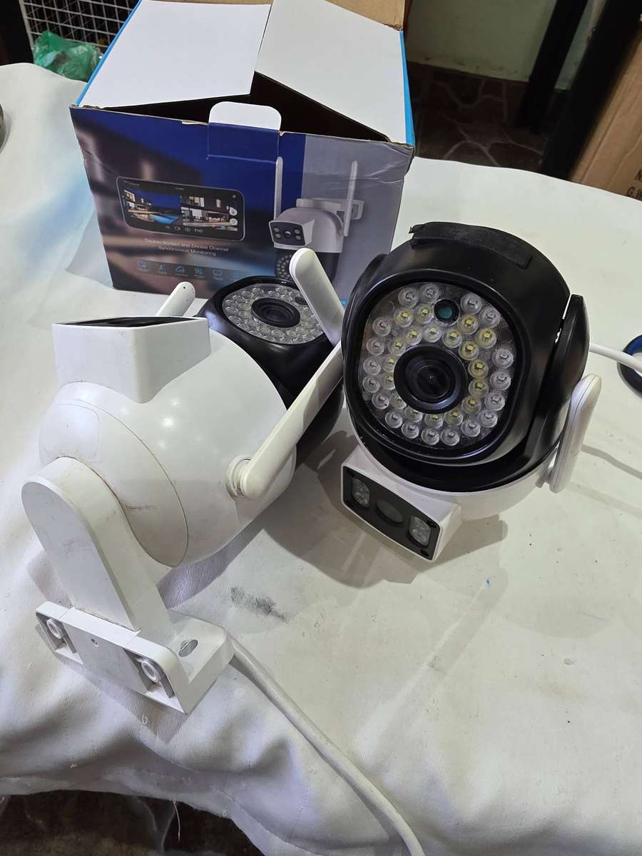 SET OF TWO SMART WIFI CAMERAS-SEE DESCRIPTION