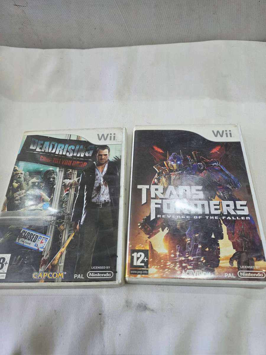 5 X NINTENDO WII GAME DISCS