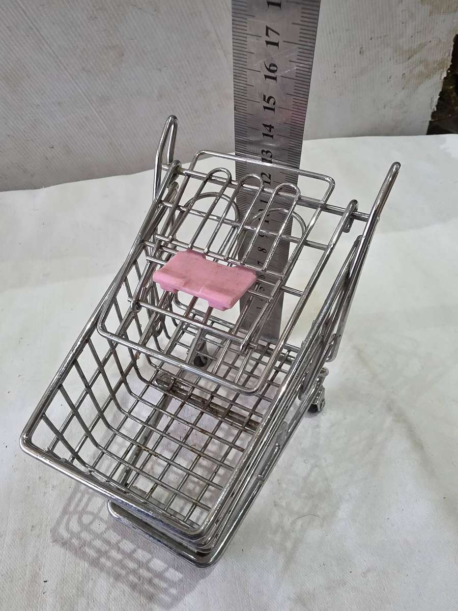 MINIATURE SHOPPERS TROLLEY