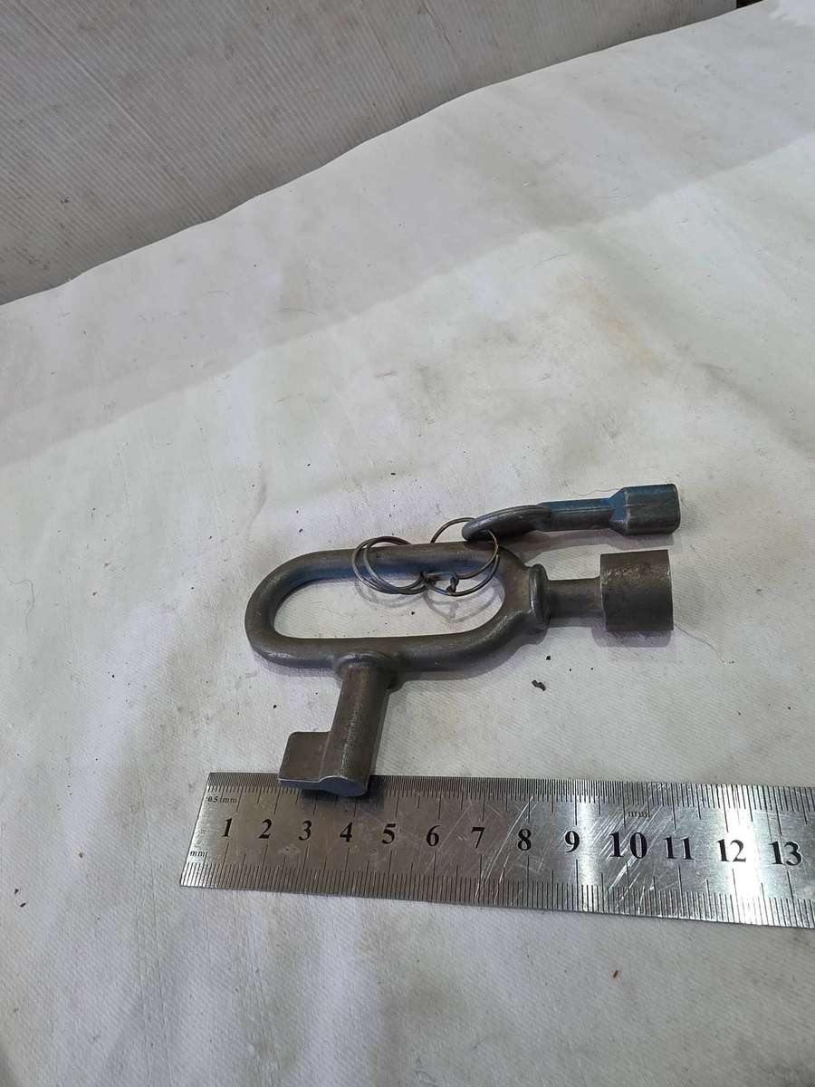 VERY OLD KEY LOCKING SUSTEM(MOST PROBABLY FOR METERED UNITS)