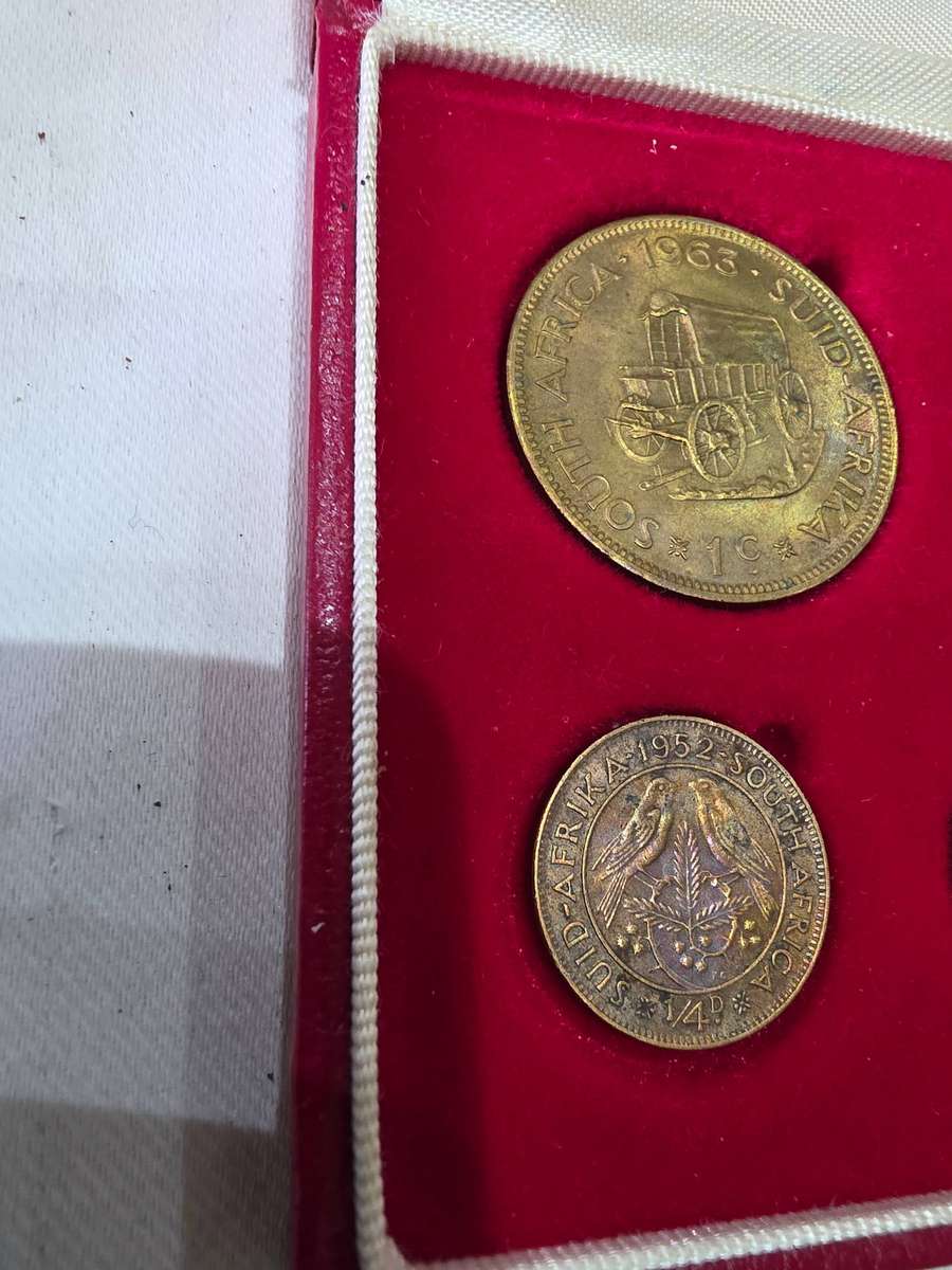 OLD SA COIN SET
