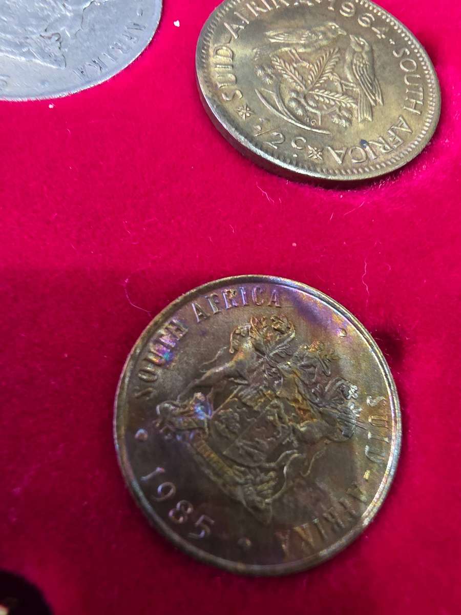OLD SA COIN SET