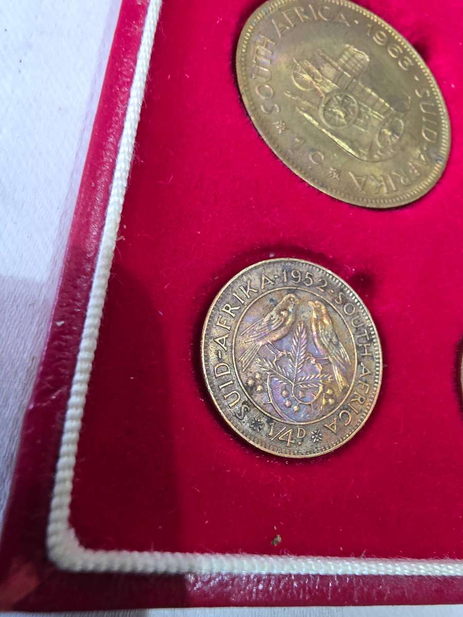 OLD SA COIN SET