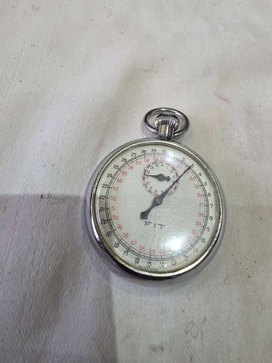 SWISS MADE VINTAGE MECHANICAL STOPWATCH