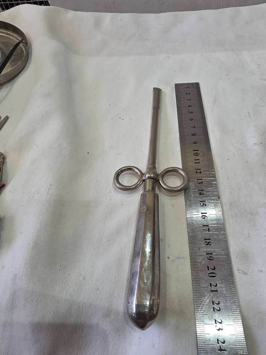 VINTAGE 535  SILVER MEDICAL TOOL-SEE MARKINGS