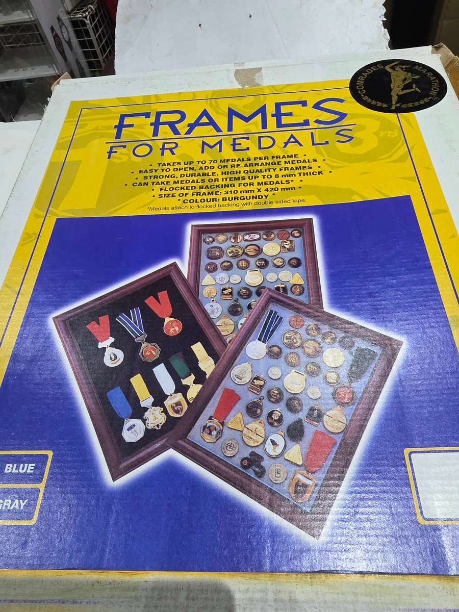 FRAME FOR MEDALS(TAKES UP TO 70 MEDALS)