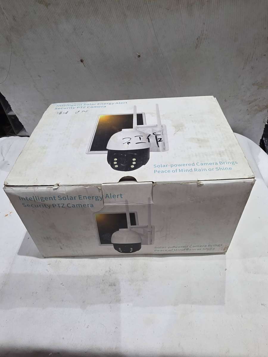 INTELLIGENT SOLAR ENERGY ALERT PTZ SECURITY CAMERA