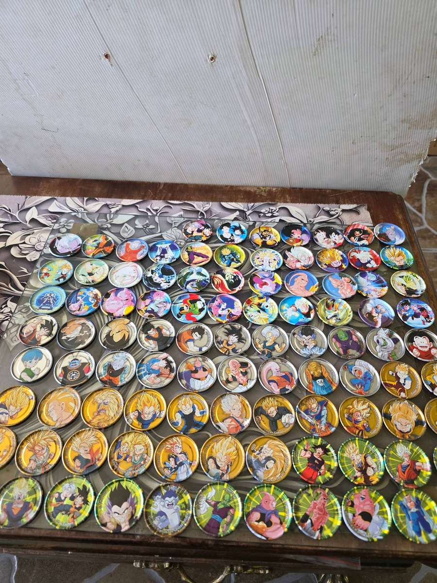 POKEMAN METAL TAZZOS(NUMBER 1 TO 95)