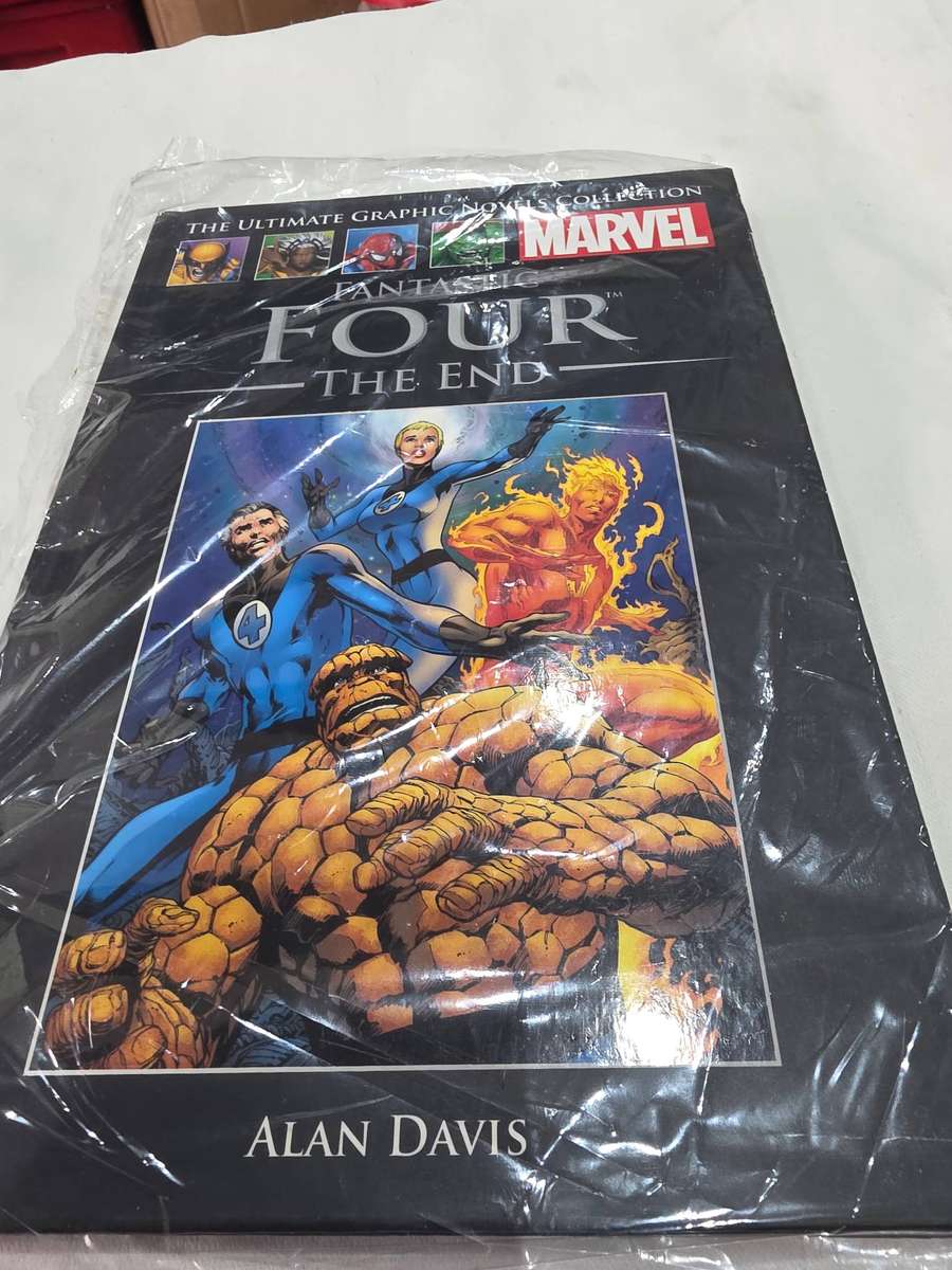 MARVEL SUPERHEROES HARDCOVER COMIC (FANTASTIC FOUR THE END)