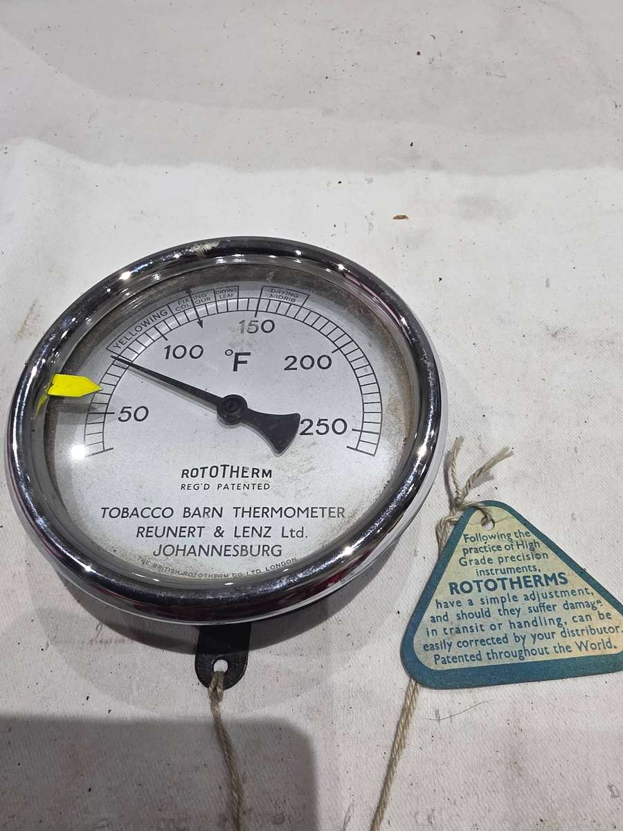 VINTAGE ROTOTHERM TOBACCO BARN THERMOMETER