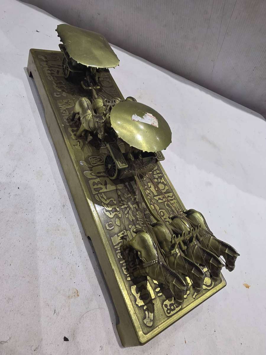 ANCIENT CHINESE BRONZE CHARIOT (REPLICA)