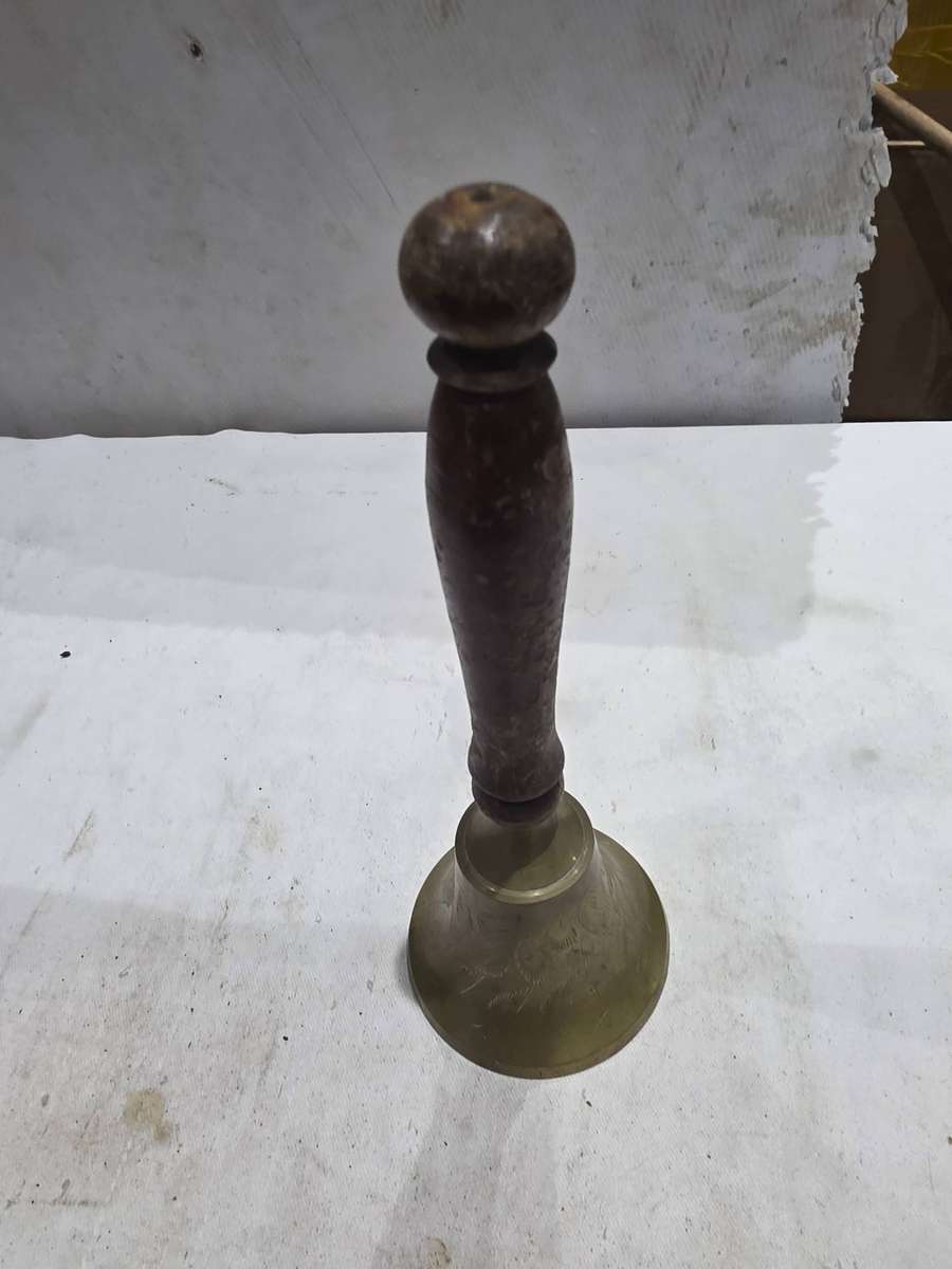 VINTAGE BRASS BELL(20CM HEIGHT)