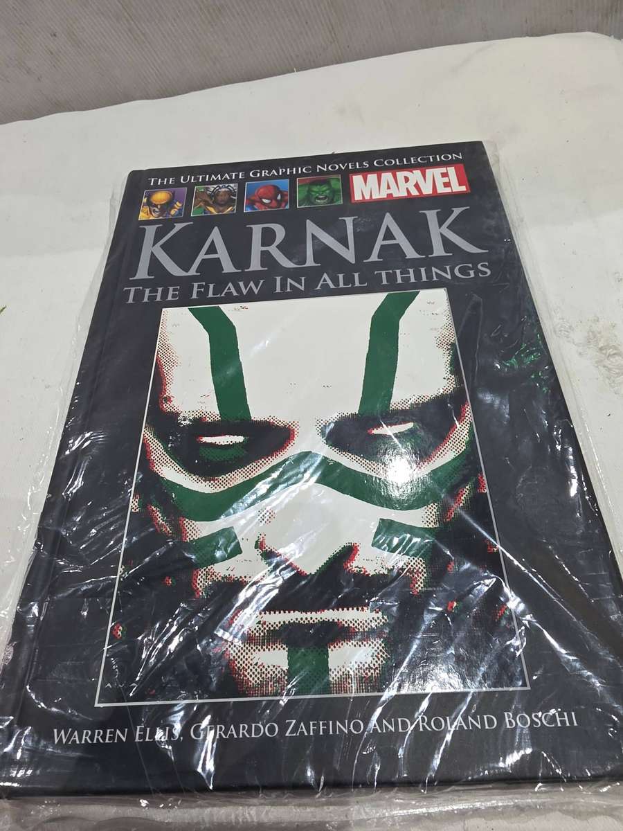 MARVEL SUPERHEROES HARDCOVER COMIC (KARNAK THE FLAW UN ALL THINGS)