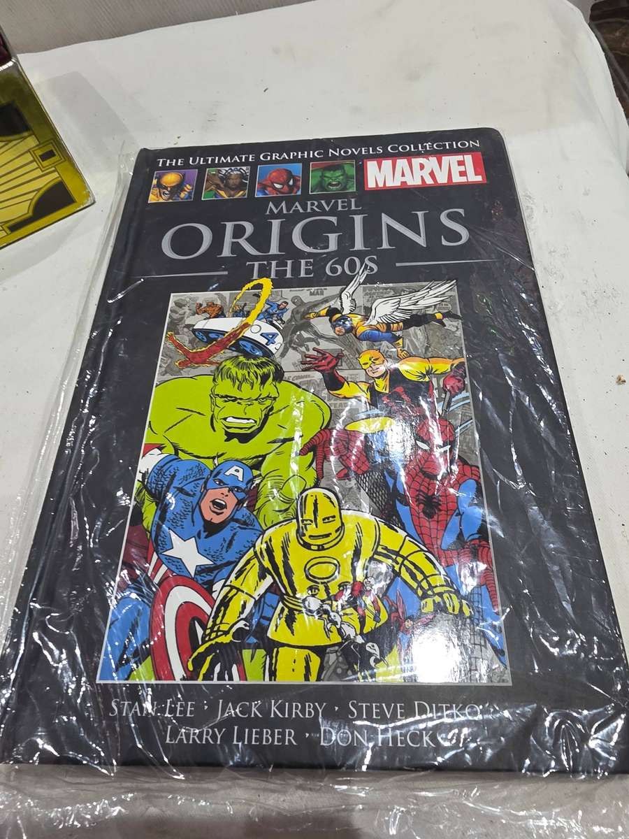 MARVEL SUPERHEROES HARDCOVER COMIC (MARVEL THE ORIGINS THE 60'S)