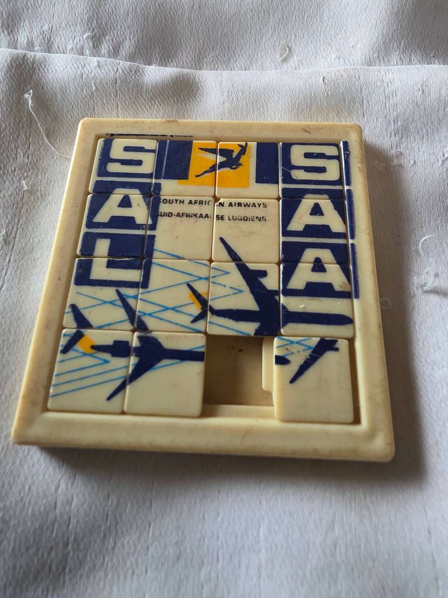 VINTAGE SAA/SAL SLIDING PUZZLE