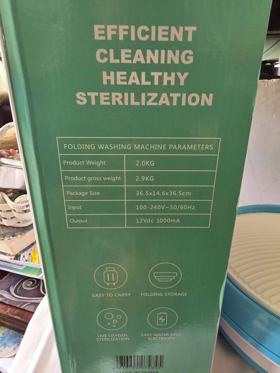 PORTABLE ELECTRIC  FOLDING WASHING MACHINE