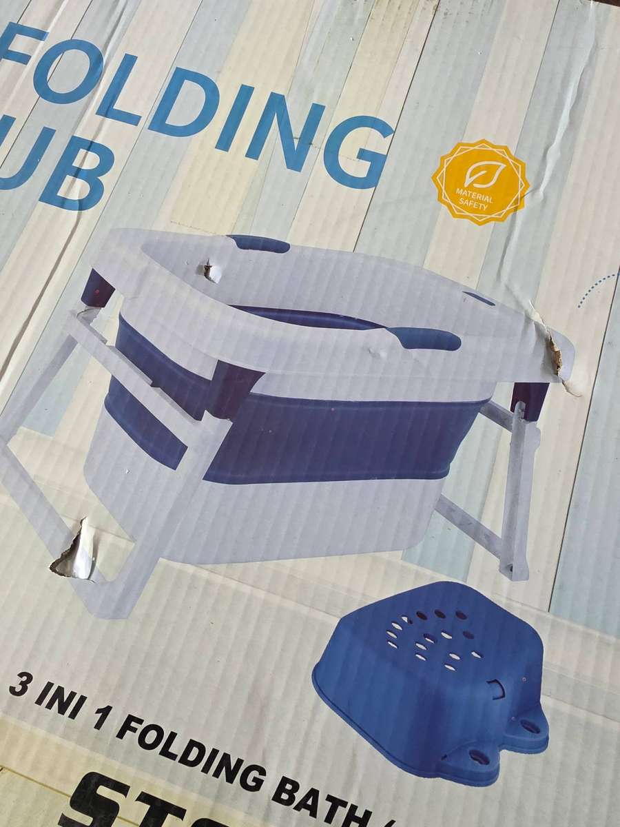 3 IN ONE FOLDING BABY BATH INCL.STOOL