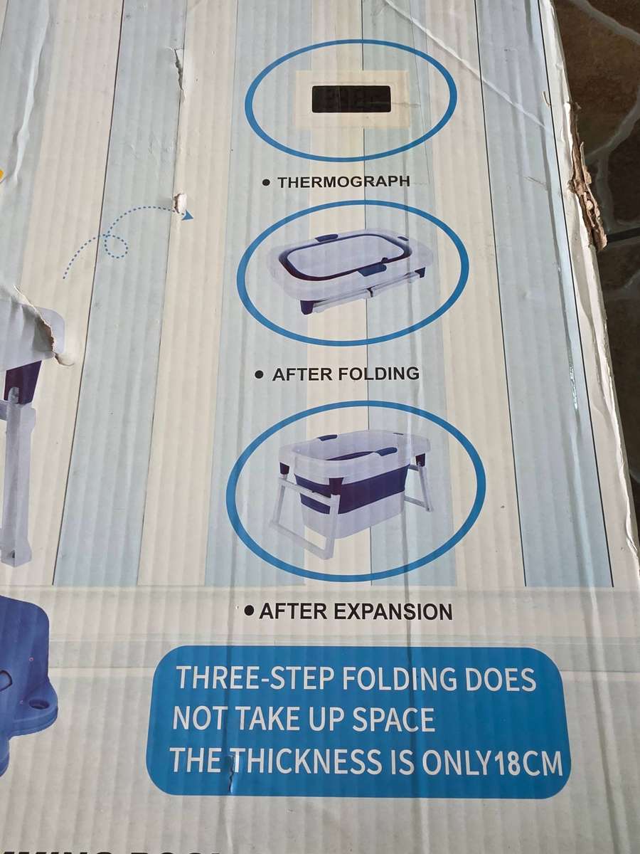 3 IN ONE FOLDING BABY BATH INCL.STOOL