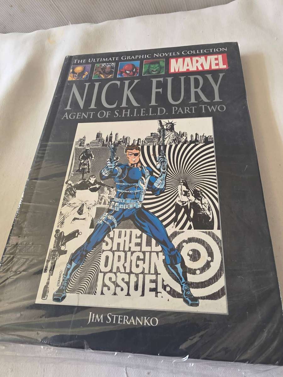 MARVEL SUPERHEROES HARDCOVER COMIC (NICK FURY)