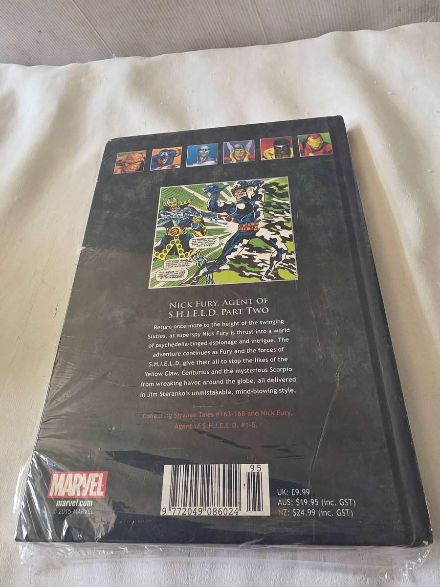 MARVEL SUPERHEROES HARDCOVER COMIC (NICK FURY)