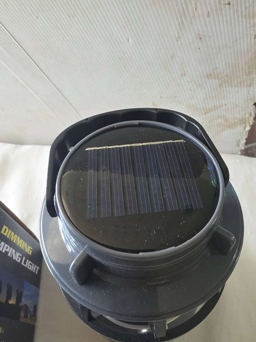 SOLAR CAMPING LED LIGHT